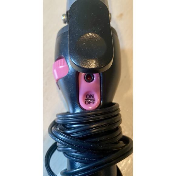 Revlon RV051‎ Tourmaline Ceramic Curling Iron Pink & Black Adjustable Heat - Picture 2 of 4